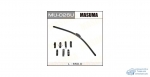 Щетка стеклоочистителя Masuma 650мм (26) бескаркасная, с графитовым напылением, 1 шт