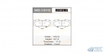 Колодки дисковые Masuma HILUX/ KUN25L, 26L, 35L 2012- front (1/12)