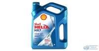 Масло моторное Shell HELIX HX 7 10W40 SM/SN/CF полусинтетическое, универсальное 4л