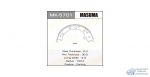 Колодки барабанные MASUMA MK-5701