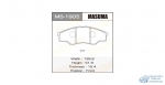 Колодки дисковые MASUMA HILUX/ GGN15, 25, 35, KUN1#, 2#, 3# front