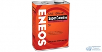 Масло моторное Eneos Gasoline SUPER 10w40 SL полусинтетическое, для бензинового двигателя 4л