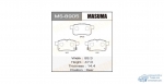 Колодки дисковые Masuma ACCORD/CP1, CP2, CU1 rear (1/16)
