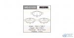 Колодки дисковые MASUMA RENAULT/MEGANE II/V1600, V2000 front (1/6)