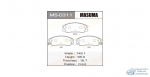 Колодки дисковые Masuma SSANG YONG/REXTON/V2700, V3200 front (1/12)