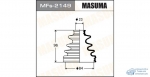 Привода пыльник Masuma Силикон MF-2149