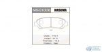 Колодки дисковые Masuma TOYOTA/HIGHLANDER/ASU40, GSU45 rear