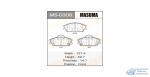 Колодки дисковые Masuma HYUNDAI/GETZ/V1100, V1300, V1400, V1500, V1600 front (1/12)