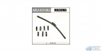 Щетка стеклоочистителя Masuma 475мм (19) бескаркасная, с графитовым напылением, 1 шт
