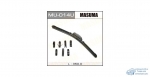 Щетка стеклоочистителя Masuma 350мм (14) бескаркасная, с графитовым напылением, 1 шт