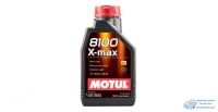 Масло моторное MOTUL 8100 X-max 0W40 SM/SN/CF синтетическое, универсальное 1л