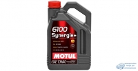 Масло моторное MOTUL 6100 Synergie 10W40 SN/CF полусинтетическое, универсальное 4л