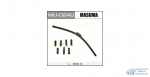 Щетка стеклоочистителя Masuma 600мм (24) бескаркасная, с графитовым напылением, 1 шт