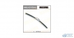 Щетка стеклоочистителя Masuma 375мм (15) бескаркасная, с графитовым напылением, для левого руля, 1 шт