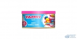 Ароматизатор на торпедо Yammy Bubble Gum с растительным наполнителем, баночка Bubble Gum 42 гр. (1/60)