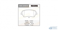 Колодки дисковые Masuma MICRA C+C, NOTE, ALMERA 05- front (1/12)